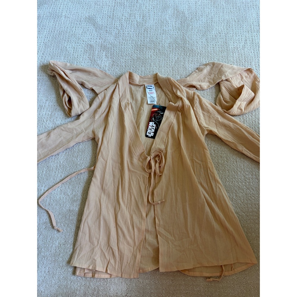 Star Wars Jedi Deluxe Costume Tunic Men XS Tan New Cosplay Jazwares JWC4849
